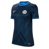 Camiseta Chelsea Axel Disasi #2 Visitante Equipación para mujer 2024-25 manga corta